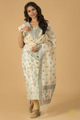 Banarasi Cotton Silk Kurta Dupatta Ensembles