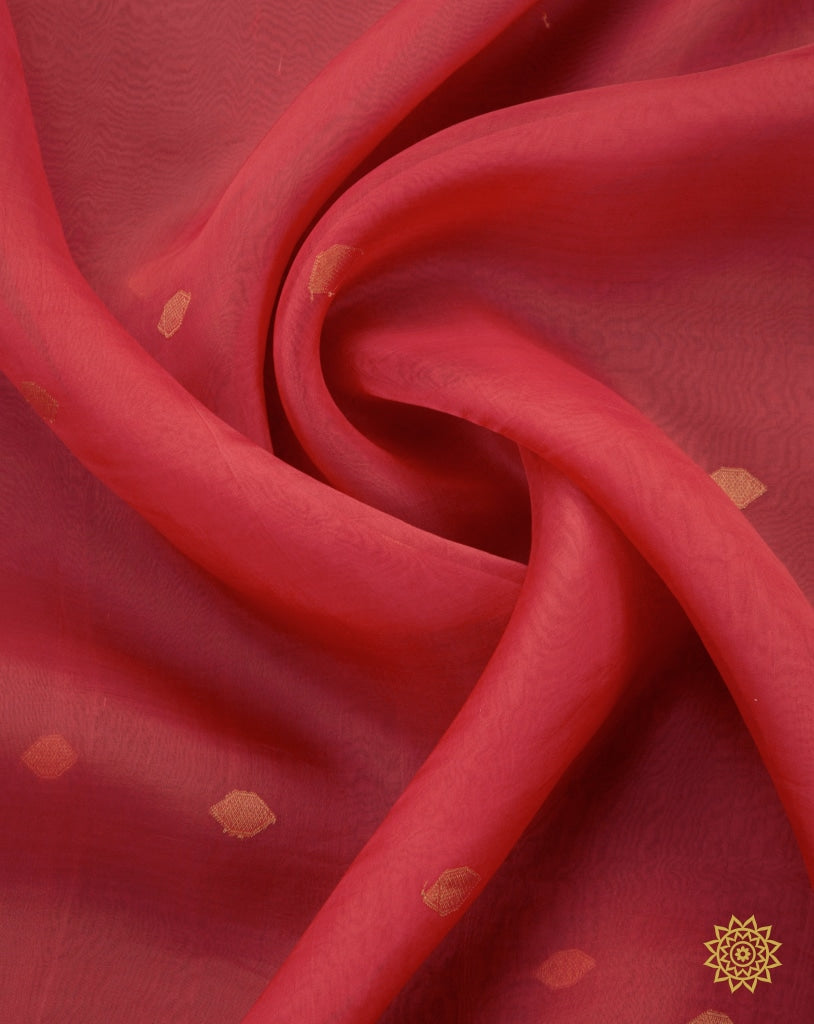Katan Silk Suit With Kora Dupatta